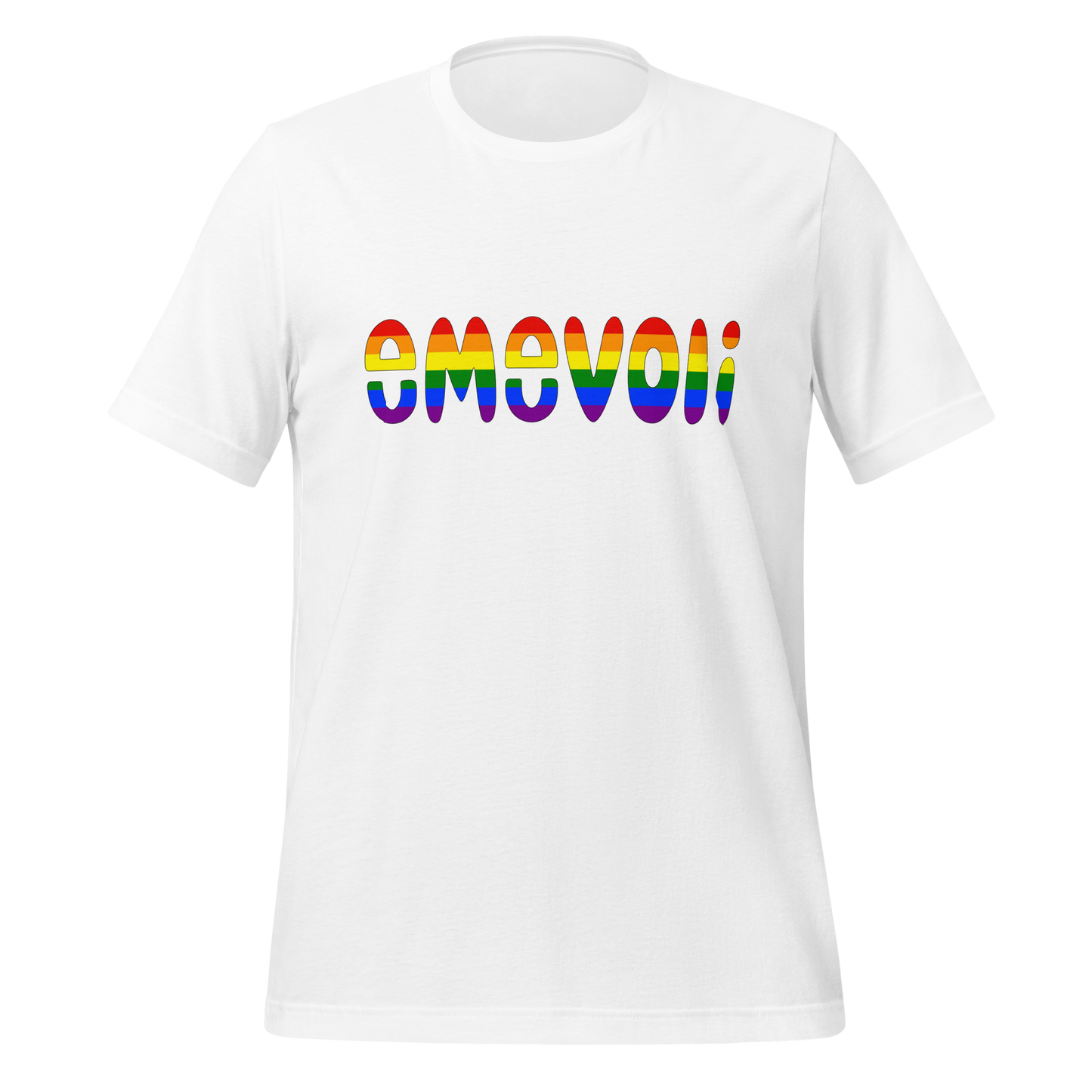 emevoli | Pride Flag Colors | Unisex t-shirt