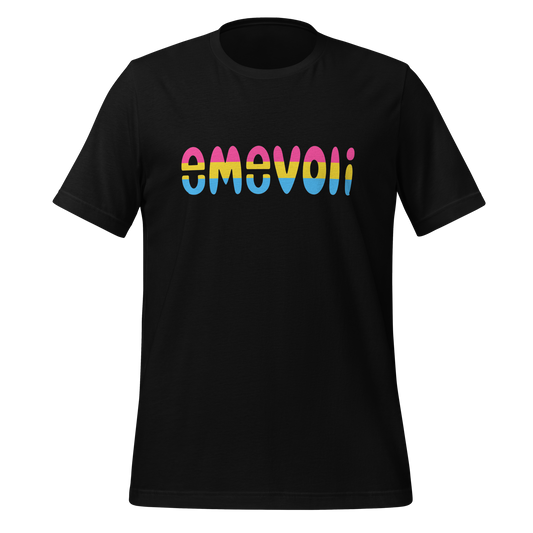 emevoli | Pansexual Flag Colors | Unisex t-shirt