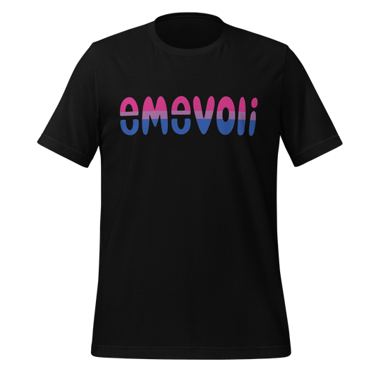 emevoli | Bisexual Flag Colors | Unisex t-shirt