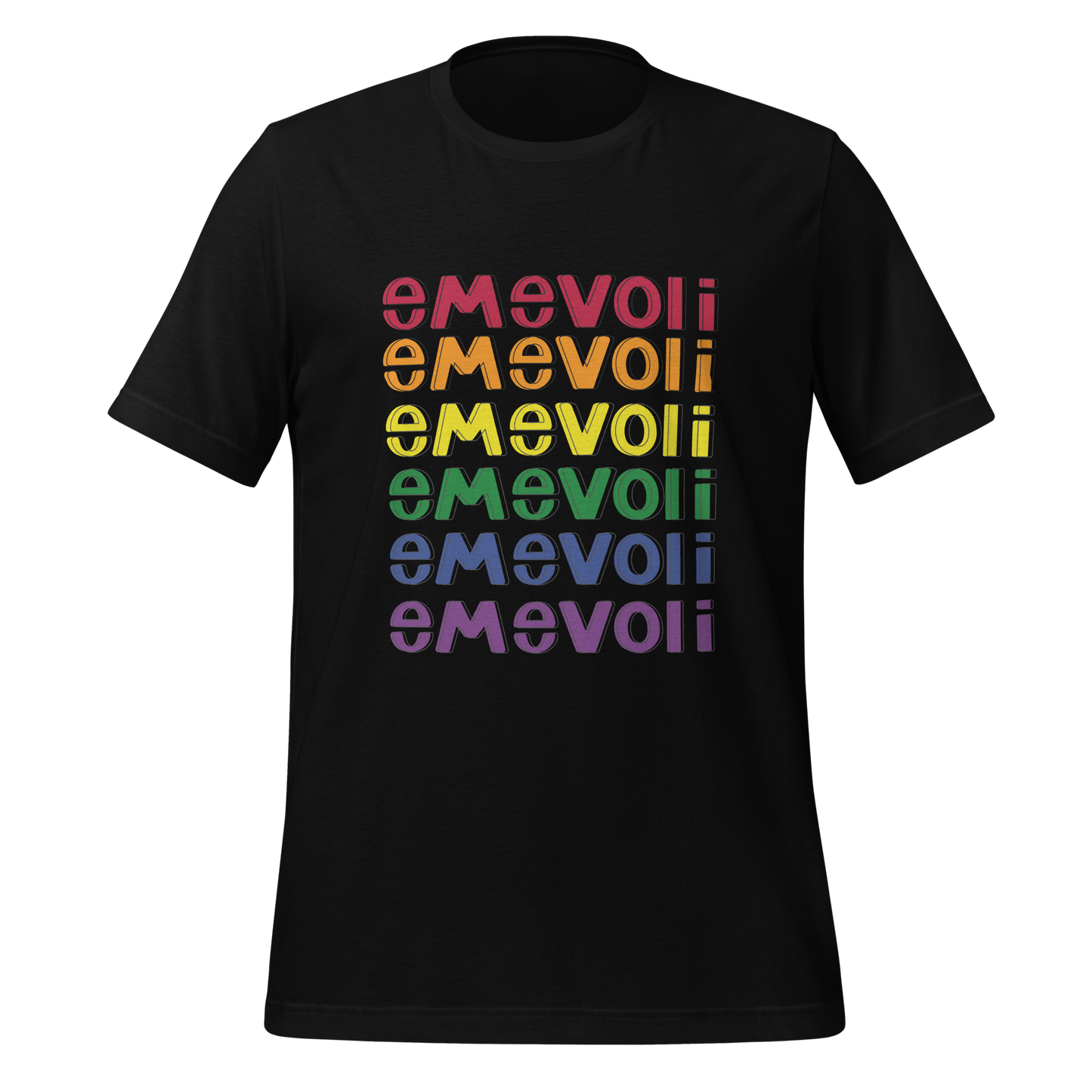 emevoli | Rainbow Colors | Unisex T-shirt