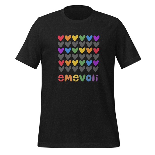 emevoli | Rainbow Rows | Unisex T-Shirt
