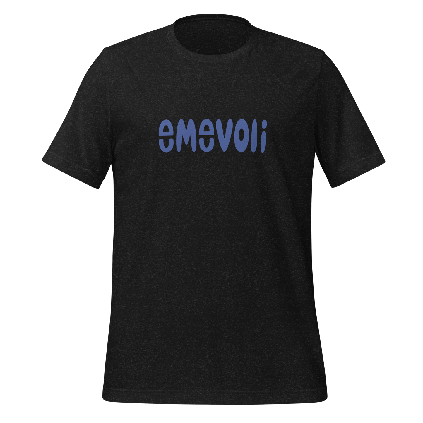 emevoli | Blue Text | Adult Unisex T-Shirt