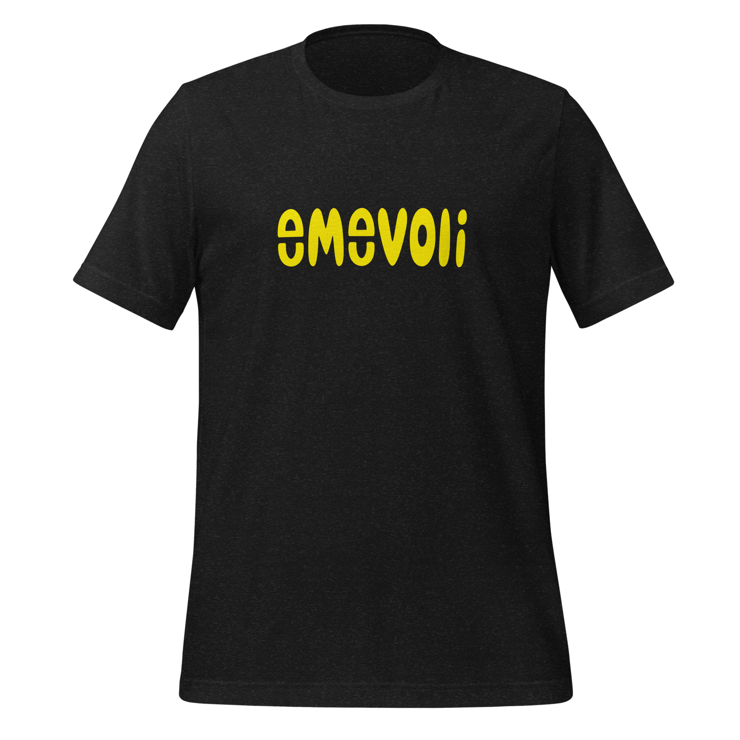 emevoli | Yellow Text | Adult Unisex T-Shirt
