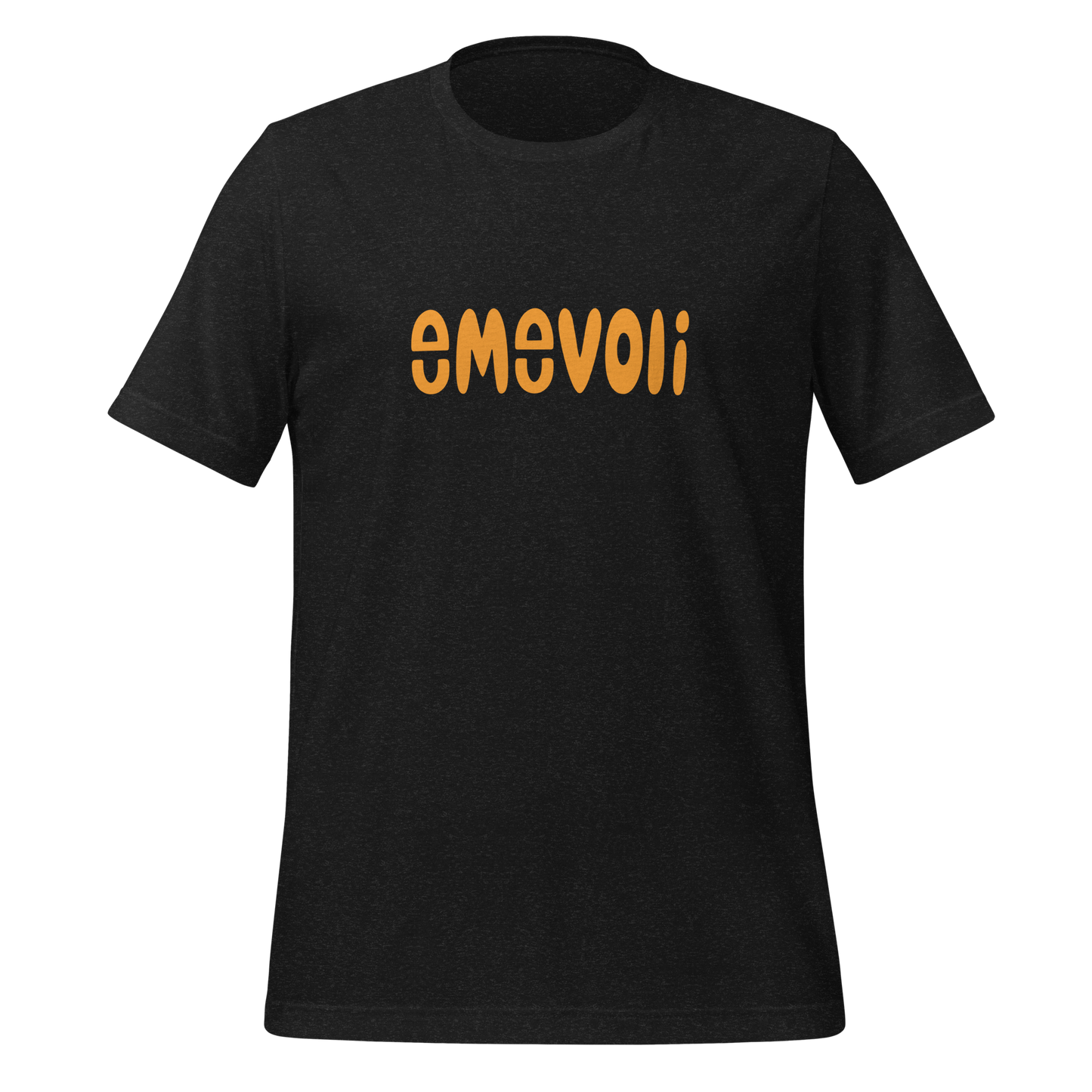 emevoli | Orange Text | Adult Unisex T-Shirt