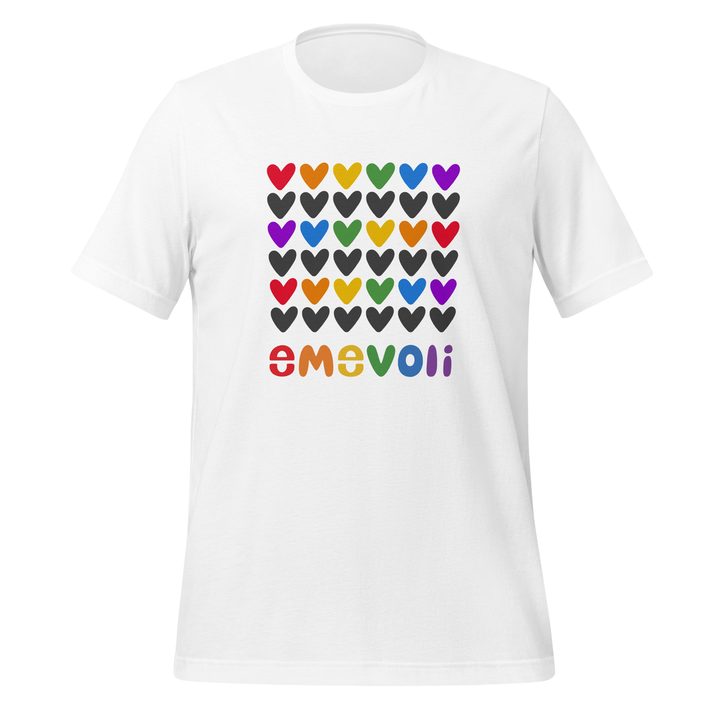 emevoli | Rainbow Rows | Unisex T-Shirt