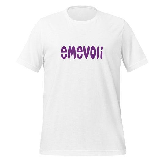 emevoli | Purple Text | Adult Unisex T-Shirt