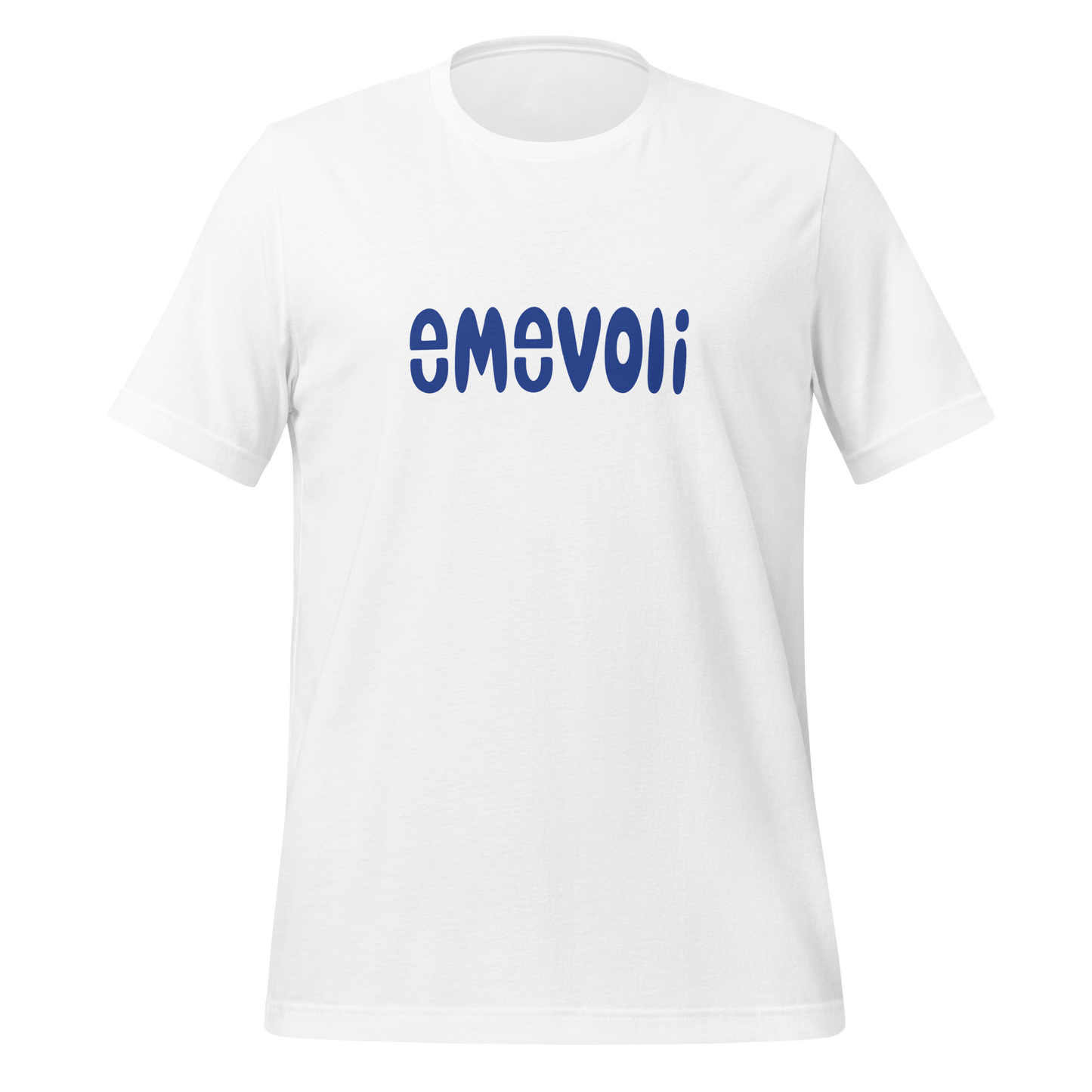 emevoli | Blue Text | Adult Unisex T-Shirt