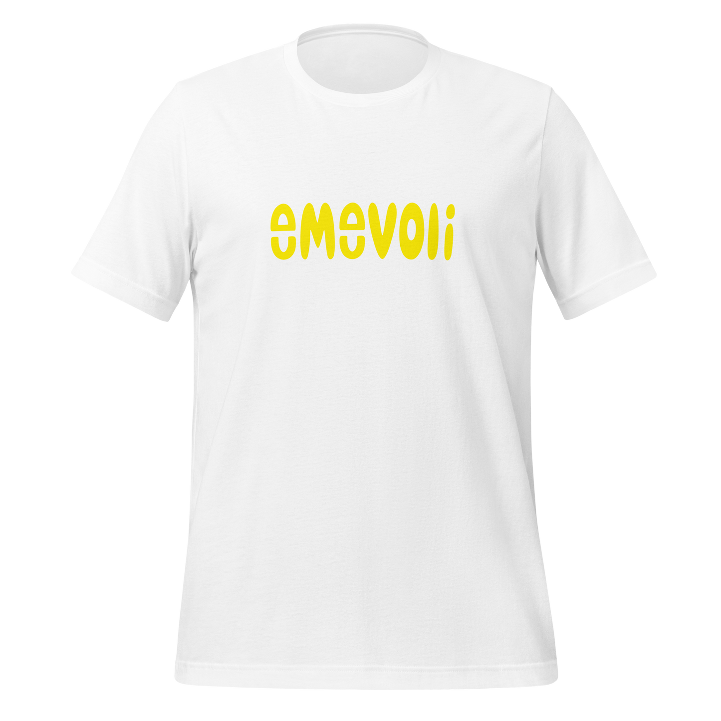 emevoli | Yellow Text | Adult Unisex T-Shirt