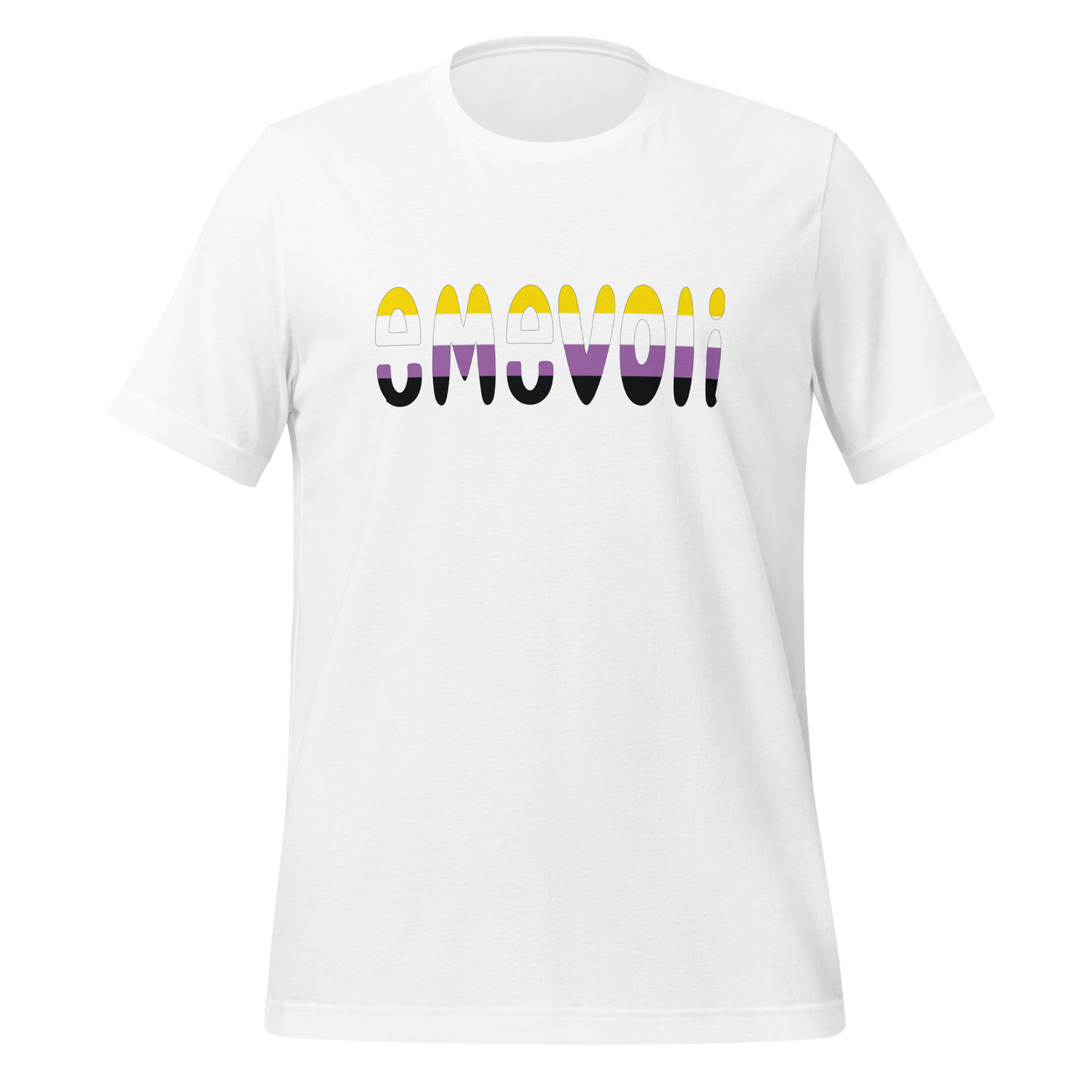 emevoli | NonBinary Flag Colors | Unisex T-Shirt