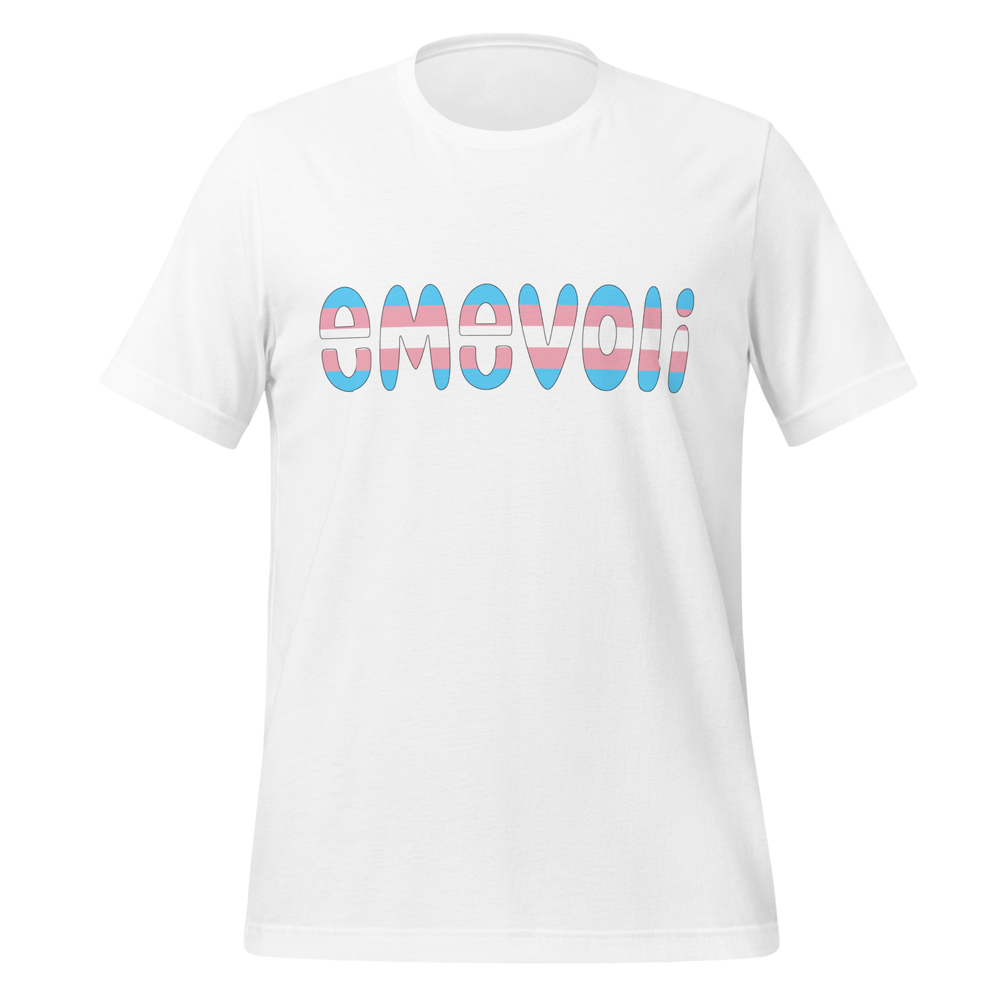 emevoli | Trans Flag Colors | Unisex t-shirt