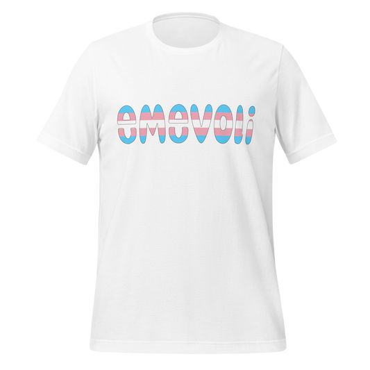 emevoli | Trans Flag Colors | Unisex t-shirt