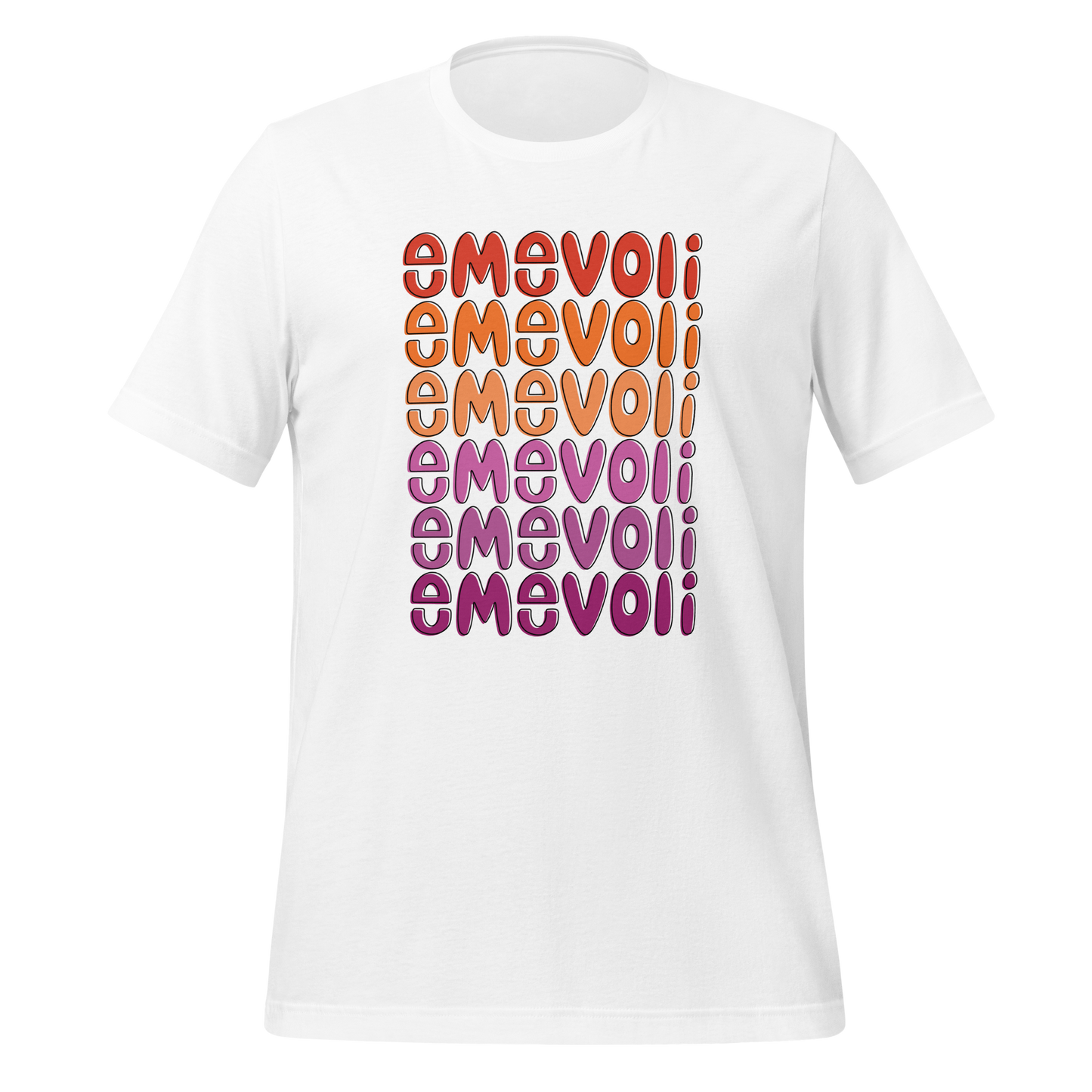 emevoli | LESBIAN Colors | Unisex T-Shirt