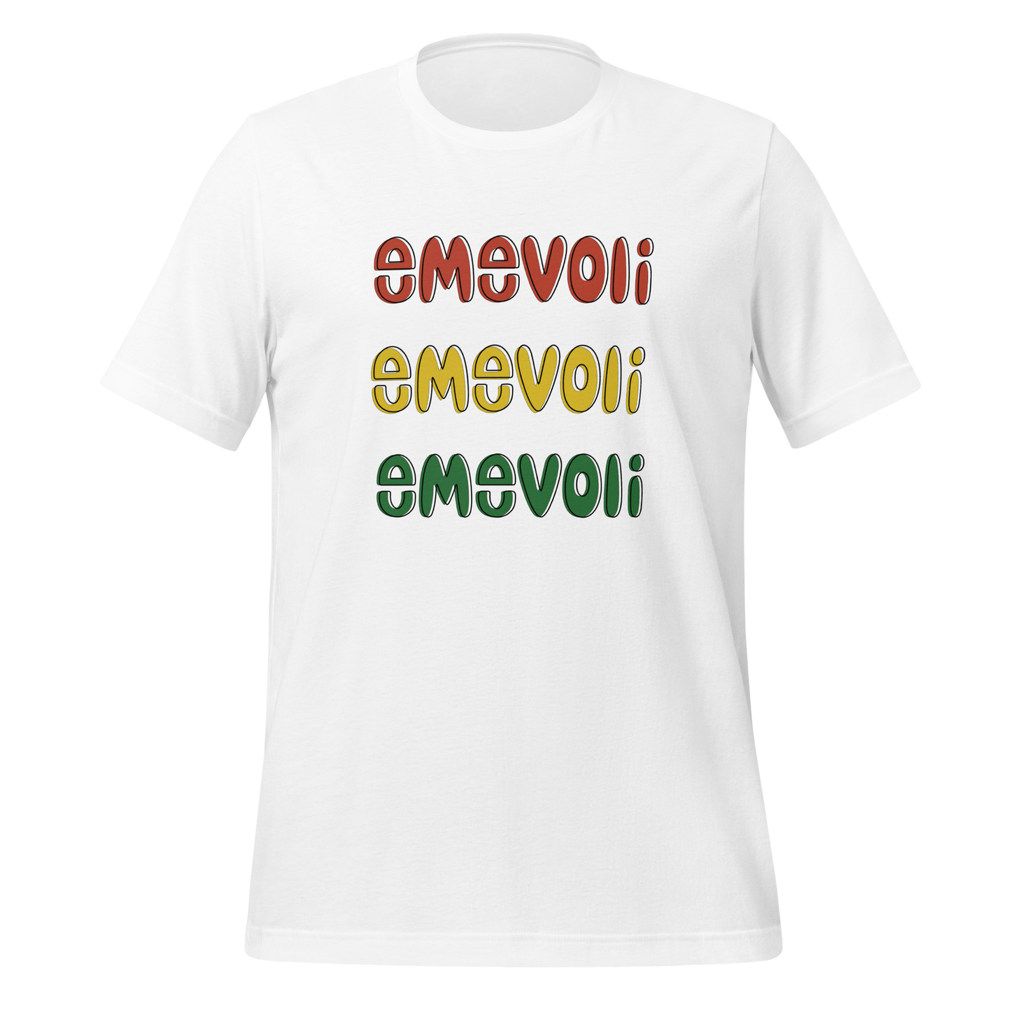 emevoli | Juneteenth Colors | Unisex t-shirt