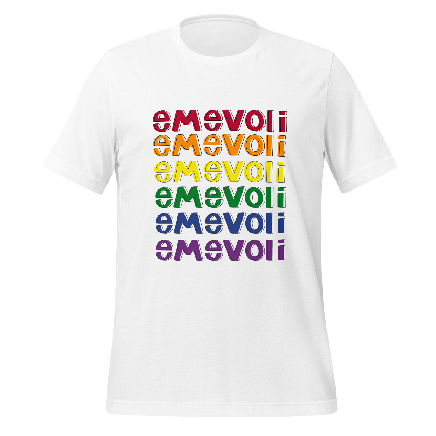 emevoli | Rainbow Colors | Unisex T-shirt