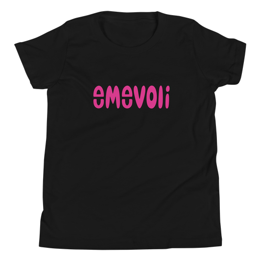 emevoli | Pink Text | T-Shirt | Youth