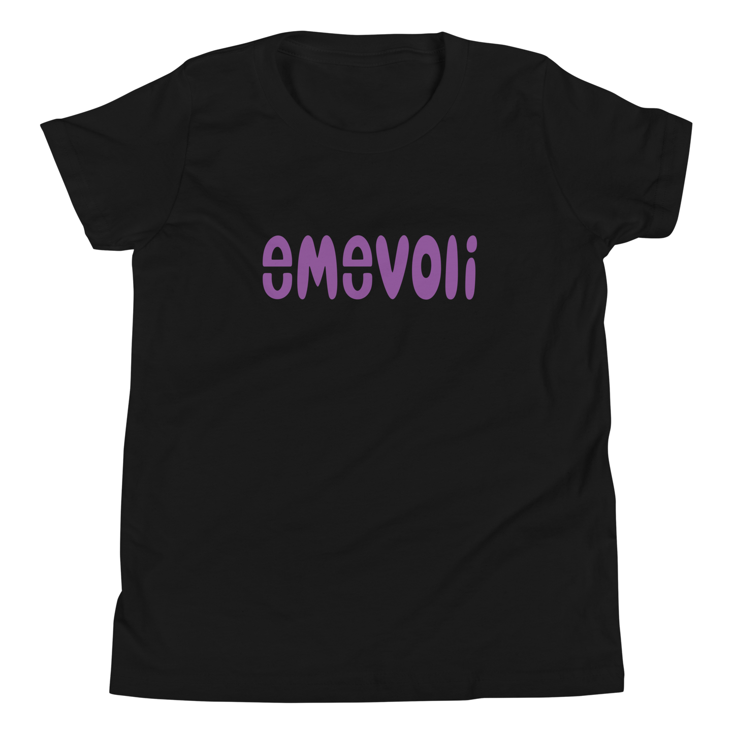emevoli | Purple Text | T-Shirt | Youth