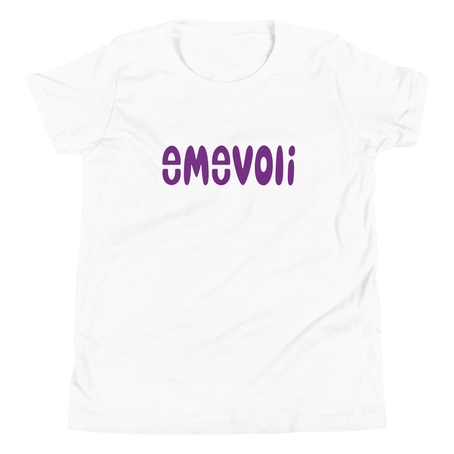 emevoli | Purple Text | T-Shirt | Youth