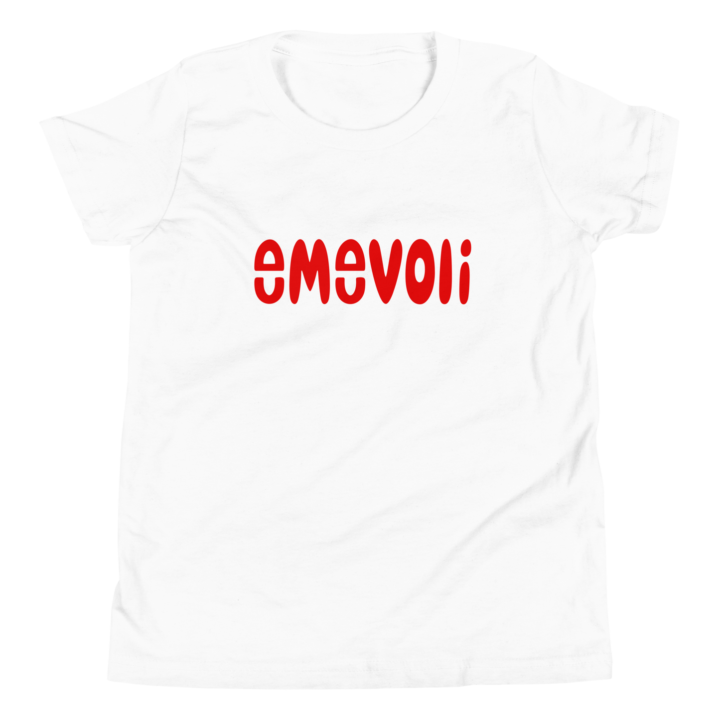 emevoli | Red Text | T-Shirt | Youth